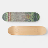 Artefakte - grüne wiseman Testplattform Skateboard (Horizontal)