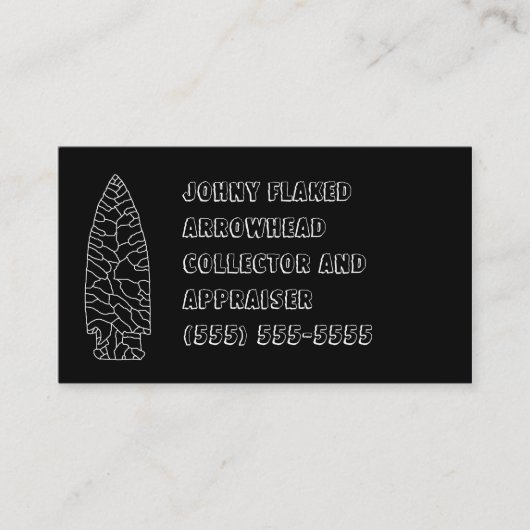 Artefaktkollektor-Visitenkarten Visitenkarte (Vorderseite)