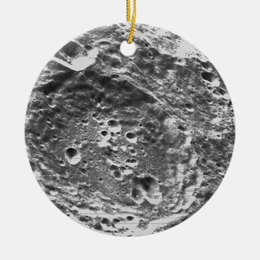 Artemis 1 Moon Mission Lunar Bild Keramik Ornament (Vorne)