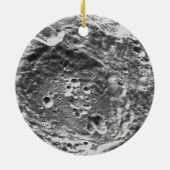 Artemis 1 Moon Mission Lunar Bild Keramik Ornament (Hinten)