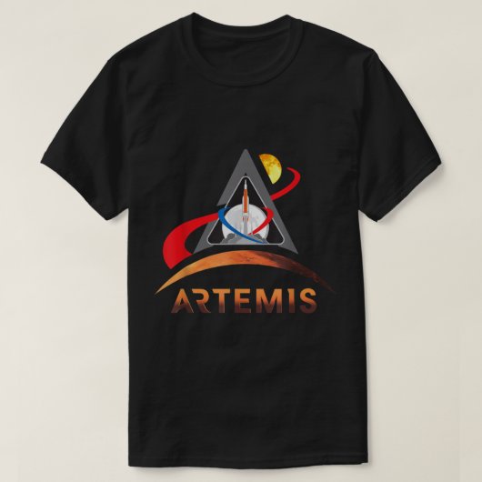 Artemis 1 NASA Moon to Mars  T-Shirt (Design vorne)
