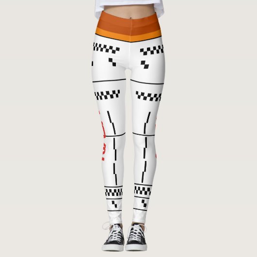 Artemis 1-SLS-RaketenLeggings Leggings (Vorderseite)