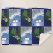 Artemis & Apollo Decke Sherpadecke (Vorderseite (Horizontal))