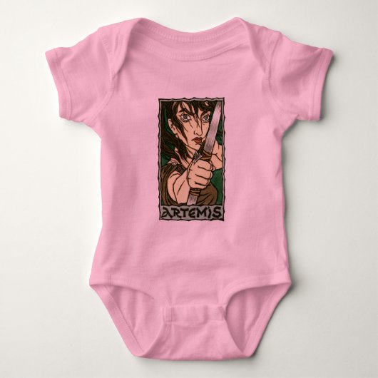 Artemis Baby Strampler (Vorderseite)