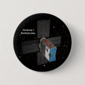 Artemis BioSentinel CubeSat Button (Vorderseite)