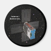 Artemis BioSentinel CubeSat Magnet (Vorne)