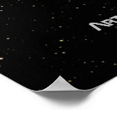 Artemis BioSentinel CubeSat Poster (Ecke)