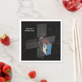 Artemis BioSentinel CubeSat Serviette (Beispiel)