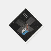 Artemis BioSentinel CubeSat Serviette (Ecke)