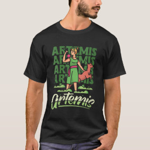 Artemis Die griechische Göttin des Jagdmonli T-Shirt