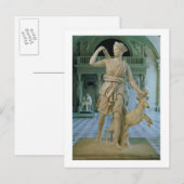 Artemis, die Huntress, bekannt als "Diana of Versa Postkarte (Vorne/Hinten)