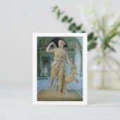 Artemis, die Huntress, bekannt als "Diana of Versa Postkarte (Stehend Vorderseite)