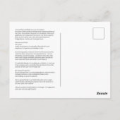 Artemis Göttin der Jagd Postkarte (Rückseite)
