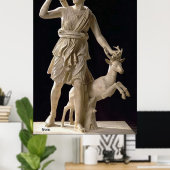 Artemis / Griechische Göttin / NASA / Poster (Heimbüro)