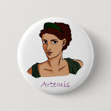 Artemis - Griechisches Goddess-Abzeichen