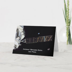 Artemis I Zwischen Erde und Mond Karte