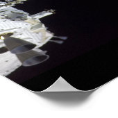 Artemis I Zwischen Erde und Mond Poster (Ecke)