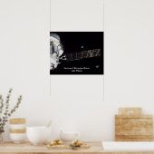Artemis I Zwischen Erde und Mond Poster (Küche)