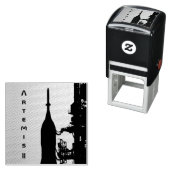 Artemis II auf der Startrampe Permastempel (Beispiel)