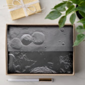 Artemis II Lunar Craters Seidenpapier (Geschenk)