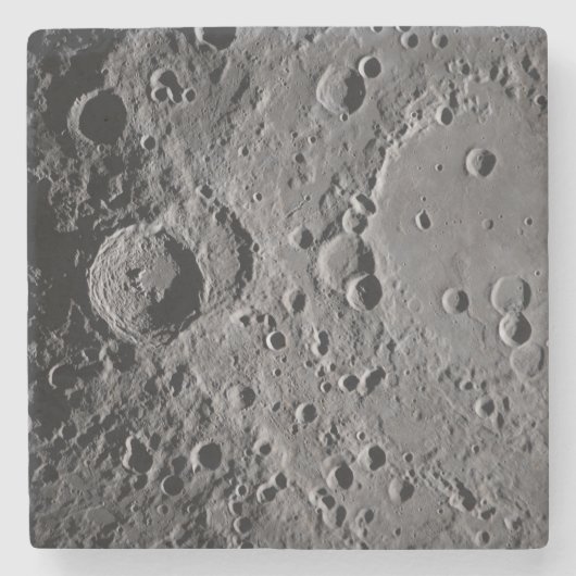 Artemis II Lunar Craters Steinuntersetzer (Vorderseite)