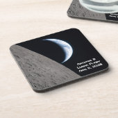 Artemis II Lunar Flyby Getränkeuntersetzer (Linke Seite)