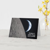 Artemis II Lunar Flyby Karte (Gelbe Blume)