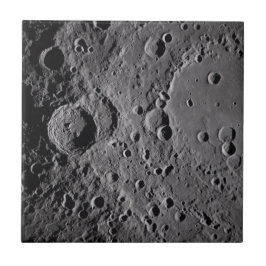 Artemis II Mondkrater Fliese
