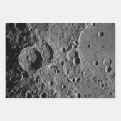 Artemis II Mondkrater Geschenkpapier Set (Vorderseite 2)