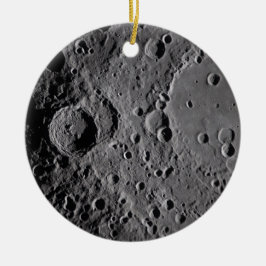 Artemis II Mondkrater Keramik Ornament
