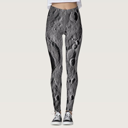 Artemis II Mondkrater Leggings (Vorderseite)