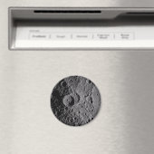 Artemis II Mondkrater Magnet (In Situ (Geschirrspüler))