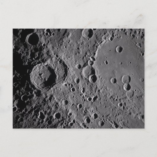 Artemis II Mondkrater Postkarte (Vorderseite)