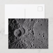 Artemis II Mondkrater Postkarte (Vorne/Hinten)