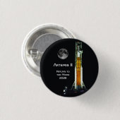 Artemis-II-Mondmission Button (Vorne & Hinten)