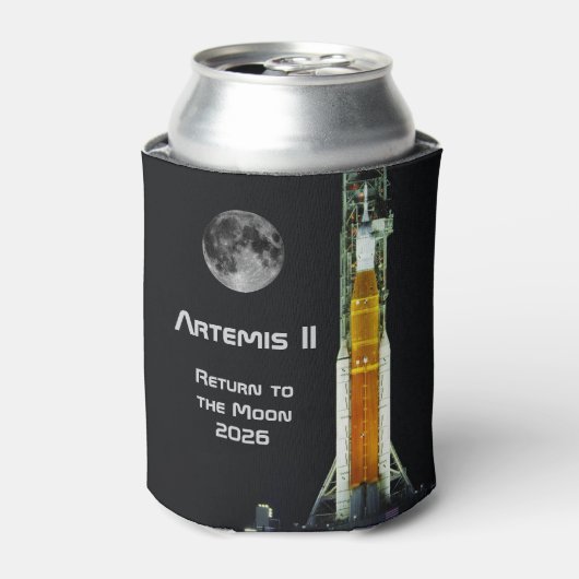Artemis-II-Mondmission Dosenkühler (Kanne Vorderseite)