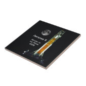 Artemis-II-Mondmission Fliese (Seite)