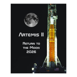 Artemis-II-Mondmission Fotodruck