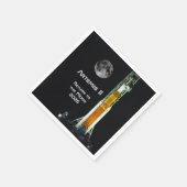 Artemis-II-Mondmission Serviette (Ecke)