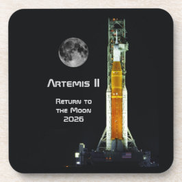 Artemis II Moon Mission Getränkeuntersetzer