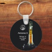 Artemis II Moon Mission Schlüsselanhänger (Vorderseite)