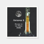 Artemis II Moon Mission Serviette (Vorderseite)