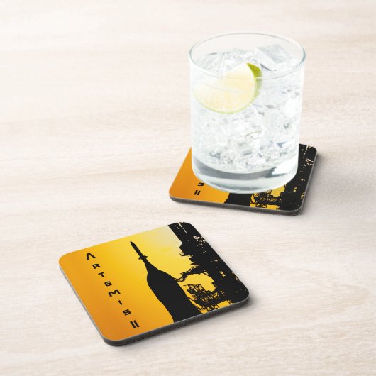 Artemis II to Launch Pad Getränkeuntersetzer (Rechte Seite)