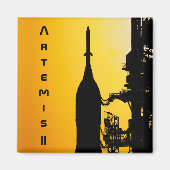 Artemis II to Launch Pad Magnet (Vorne)