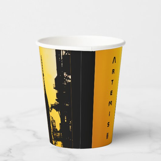 Artemis II to Launch Pad Pappbecher (Rechts)