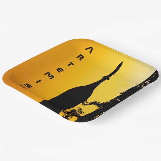 Artemis II to Launch Pad Pappteller (Gewinkelt)