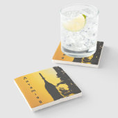 Artemis II to Launch Pad Steinuntersetzer (Seitenansicht)