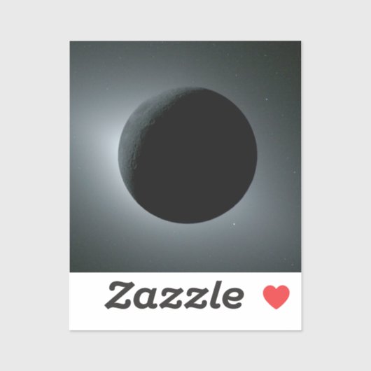 Artemis II Total Solar Eclipse Aufkleber (Blatt)