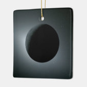 Artemis II Total Solar Eclipse Keramikornament (Links)