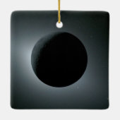 Artemis II Total Solar Eclipse Keramikornament (Rückseite)